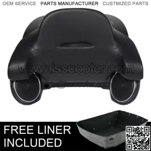 13.7" King Trunk Backrest Speakers Fit For Harley Tour Pak Street Glide 14-23 22 (For: Harley-Davidson)