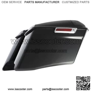 4" Extended Hard Saddlebags Fit For Harley Touring CVO Road Street Glide 14-23 (For: Harley-Davidson)