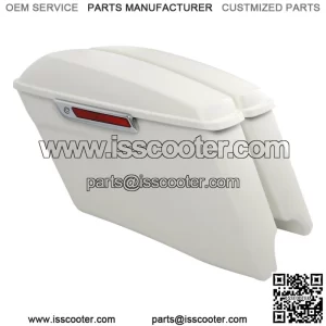 4" Hard Saddlebags Fit For Harley Street Glide FLHX 14-23 Bonneville salt denim