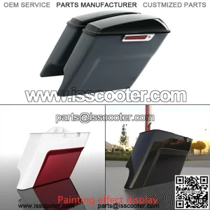 4.5" Fiberglass Stretched Extended Saddlebag Fit For Harley Road Glide 2014-2023 (For: Harley-Davidson)