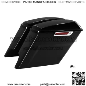 4.5" Stretched Extended Saddlebags Fit For Harley Touring Road King Glide 14-23 (For: Harley-Davidson)