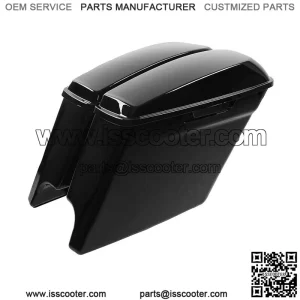 5" Hard Stretched Extended Saddle Bag Fit For Harley Touring Road King 2014-2023 (For: Harley-Davidson)