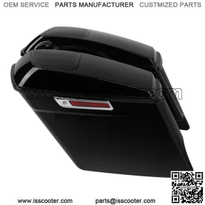 5" Stretched Saddlebags 6x9" Speaker Cutout Fit For Harley Touring 2014-2023 22 (For: Harley-Davidson)