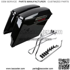 5" Stretched Saddlebags Conversion Bracket Fit For Harley Softail Heritage 84-17 (For: Harley-Davidson)