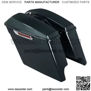 5" Stretched Saddlebags Fit For Harley Touring Street Electra Glide 14-23 Spruce