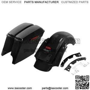 5" Stretched Saddlebags Rear Fender Fit For Harley Electra Road Glide FLTR 09-13 (For: Harley-Davidson)