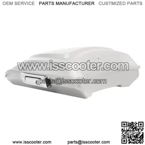 5.5" Razor Pack Trunk Fit For Harley Tour Pak Touring Street Glide 14-23 White (For: Harley-Davidson)