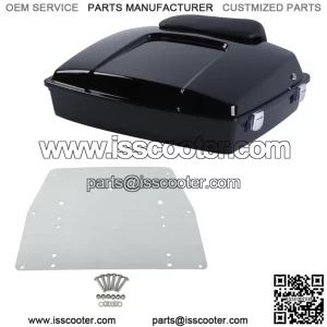 5.5" Razor Pack Trunk Pad & Base Plate Fit For Harley Tour Pak Road Glide 97-13 (For: Harley-Davidson)