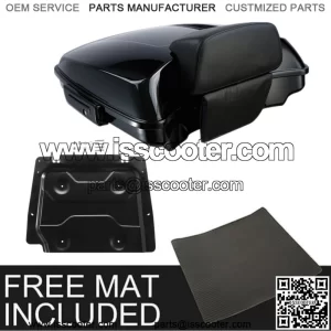 5.5" Razor Trunk Backrest Base Plate Fit For Harley Tour Pak Touring Glide 14-23 (For: Harley-Davidson)