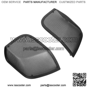 5x7" Saddlebags Lid Speaker Grills Fit For Harley Street Glide 14-23 Black Denim