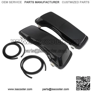 6"x9" Black Saddlebag Speaker Lid Fit For Harley Touring Road Street Glide 93-13 (For: Harley-Davidson)