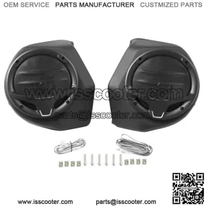 6.5" King Pack Trunk Rear Speakers Fit For Harley Tour Pak Street Glide 14-23 22