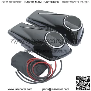 6.5" Speaker Saddlebag Lids Fit For Harley Touring Street Electra Glide 14-23 22 (For: Harley-Davidson)