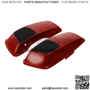 6x9" Saddlebag Speaker Lids Fit For Harley Street Electra Glide 14-23 Wicked Red (For: Harley-Davidson)