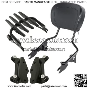 Backrest Sissy Bar &Luggage Rack Docking Hardware Fit For Harley Road King 09-13 (For: Harley-Davidson)