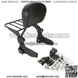 Backrest Sissy Bar Luggage Rack Docking Kit For Harley Touring FLHT FLHX 97-08 (For: Harley-Davidson)