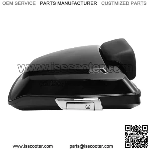 Black Razor Pack Trunk Backrest Fit For Harley Tour Pak Road King 2014-2023 2022 (For: Harley-Davidson)