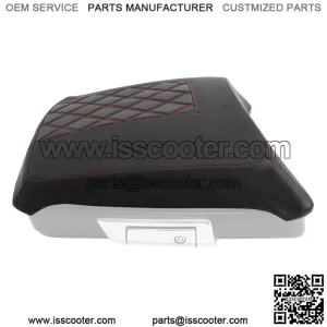 Black Red Pack Trunk Lid Cover Fit For Harley Tour Pak Touring Road Glide 14-23 (For: Harley-Davidson)