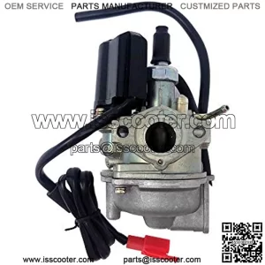 Adjustable Carburetor 19mm Intake 50cc 2 Stroke electric choke for Honda Dio Elite, PGO, SYM, Kymco, Vento, Zip and others