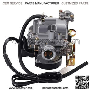 50cc Carburetor for GY6 49cc 50cc 139QMB 139QMA Scooter Moped ATV Go Kart Kymco - 18MM Carburetor