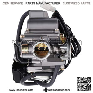 24mm Carburetor GY6 for 125cc 150cc 152QMJ 157QMJ 157QMI 152QMI 4 Stroke Engines Scooter Motorcycle ATV Go Kart Moped UTV 4 Wheeler Kymco PD24J Carb