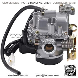 18mm PD18J GY6 Carburetor for 139QMB 139QMA 49CC 50CC Kymco Baja Lance Peace Eagle Scooter Moped Motorcycle ATV Go Kart