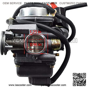 Carburetor Carb Fit for GY6 150cc 250cc Scooter Moped ATV Gokart Motorcycle 24mm