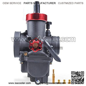 Racing Parts 28mm Motorcycle Carburetor 150CC Dirt Bike Carburetor Kit PE28mm Carburetor With Carburetor Jets Fit YAMAHA SUZUKI KYMCO Motorcycle GY6 Scooter ATV Dirt Bike SSR TTR Apollo