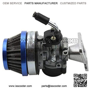Carb Carburetor Air Filter Assembly for 49cc 50cc 60CC 66CC 70cc 80cc 2 Stroke Engine scooter Motorized Bicycle,Mini Pocket Bike,Quad Chopper ATV
