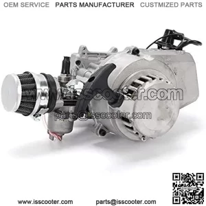 Facaing 49cc 2 Stroke Pull Start Engine Starter Motor for Pocket Bike Mini Dirt Bike ATV Scooter