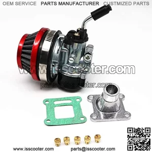 Carburetor air filter intake kit For 49cc 50cc 60cc 66cc 70cc 80cc 2-stroke Engine Motorized Bicycle Bike Pocket bike Scooter Quad ATV With Jets set