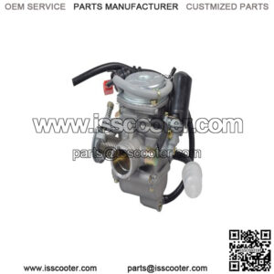 125cc-150cc GY6 Scooter, ATV, Go Kart, and Dirt Bike Carburetor with 24 mm Intake &  Electric Choke