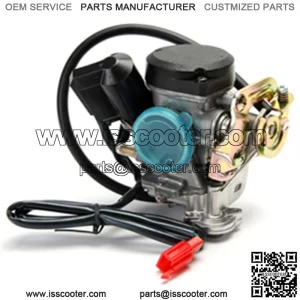 Carburetor, High Performance 19mm for 50cc 4-Stroke 139QMB Scooters