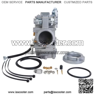 45mm Smoothbore Carburetor Carb Fit For Harley Road King Dyna Wide Glide FXDWG (For: Harley-Davidson)