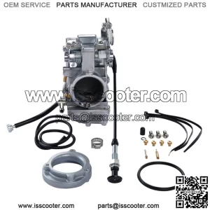 48mm Carburetor Easy Kit Fit For Harley Twin Cam Carb 1990-2006 1991 1992 1993 (For: Harley-Davidson)