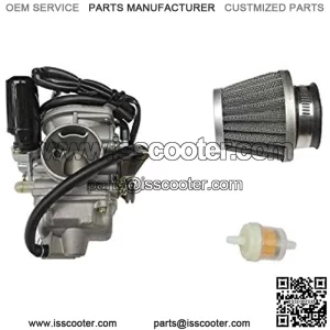 PERFORMANCE CARBURETOR W/FILTER FOR HELIX CARBIDE ZIRCON 150CC GO KART CARB