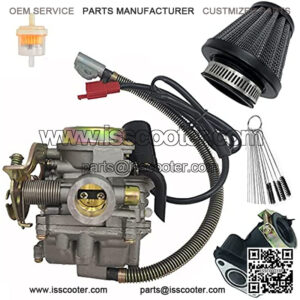 Firhot 139QMB Carburetor for GY6 50CC 49CC 4 Stroke Scooter Engine PD18J 18mm carb