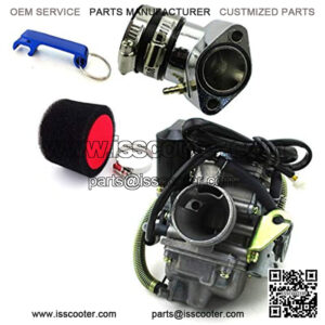 Raing PD24 Carburetor Carb Manifold Intake Pipe Air Filter For GY6 125cc 150cc Scooter ATV Go Kart Coolster For Yerf-Dog GX150 Spiderbox For American Sportworks Quantum