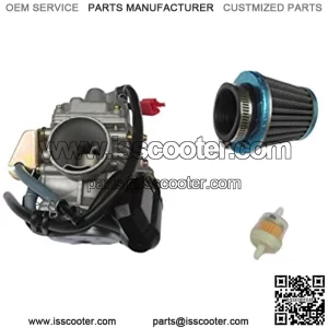 Performance Carburetor W/Air Filter for AMERICAN SPORTWORKS ZIRCON 150 150CC GO KART