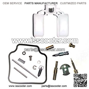 PD24 Carb Carburetor Repair Rebuild for Kit Gy6 125cc 150cc 24mm Moped Scooter Go Kart ATV