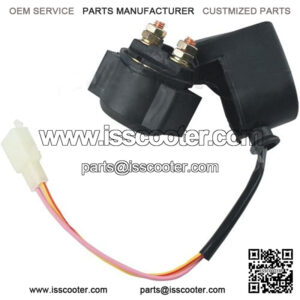 Starter Relay SOLENOID for 4-stroke GY6 Engine 50cc 70 cc 90cc 110 cc 125cc 150 cc 200cc 250 cc ATV Dirt Bikes Scooters Go Kart Dne BuggQuad 4 Wheelers