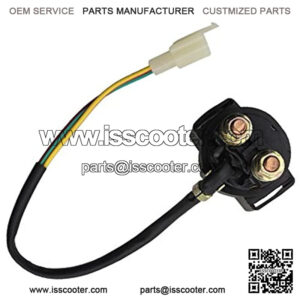 New Solenoid Starter Relay Replacement for 4-Stroke GY6 50cc 125cc 150cc ATV Dirt Bike Scooter Moped Go Kart Roketa Sunl Coolster