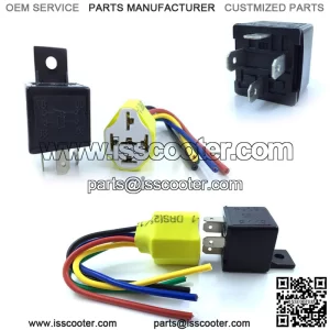 Motorcycle accessories 12v relay scooter modified air horn continued electrical plug socket