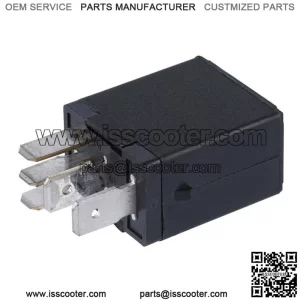 Black Motorcycle Starter Relay Fit For Harley Big Twins 2000-2014 Replacement