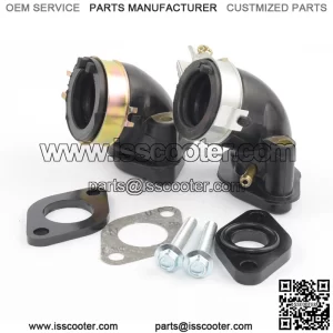 Scooter Haomai GY6-125/150 ghost fire 125 imitation Qiaoge Fuxi carburetor joint intake pipe