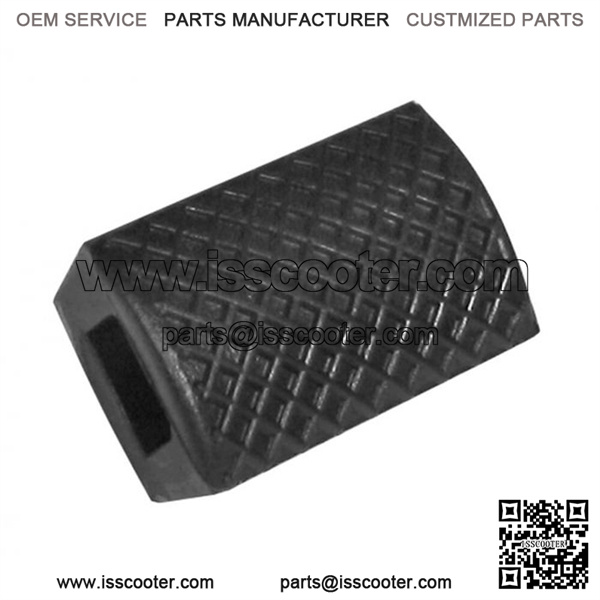 Brake Pedal Pad (Black); 50s-70s Vespas