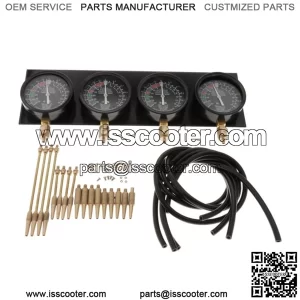 CUATRO Motocicleta Scooter Carburador Carburador Sincronizador de VacMedidor de Herramienta  Sincronizador de vacde combustible