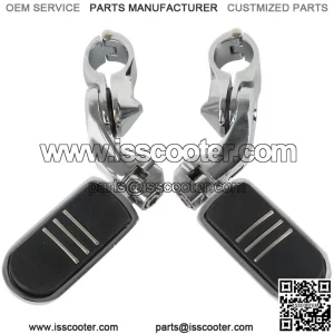 1 1/4" 32mm 1.25" Adjustable Highway Short Mount Foot Pegs Kit Fit For Harley (For: Harley-Davidson)