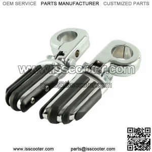 1 1/4" 32mm Highway Pilot Footpeg Pegs Mount Clamps Fit For Harley Touring Glide (For: Harley-Davidson)