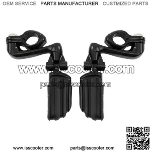 1 1/4" Engine Guard Bar 360 Adjustable Male Mount Footpeg Fit For Harley Softail (For: Harley-Davidson)